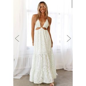 NWT Hello Molly Trust My Words Maxi Dress